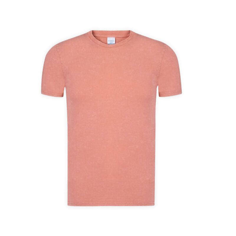 T-shirt unisex effetto jeans slavato - immagine 2