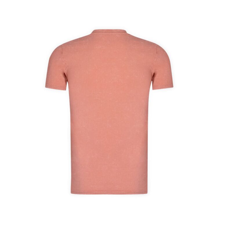 T-shirt unisex effetto jeans slavato - immagine 3
