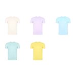 T-Shirt unisex in colori pastello