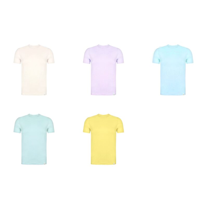 T-Shirt unisex in colori pastello