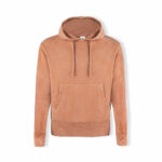 Felpa con cappuccio unisex effetto denim - immagine 2