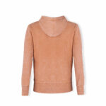 Felpa con cappuccio unisex effetto denim - immagine 3