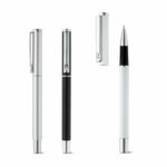 Penna roller in alluminio con clip