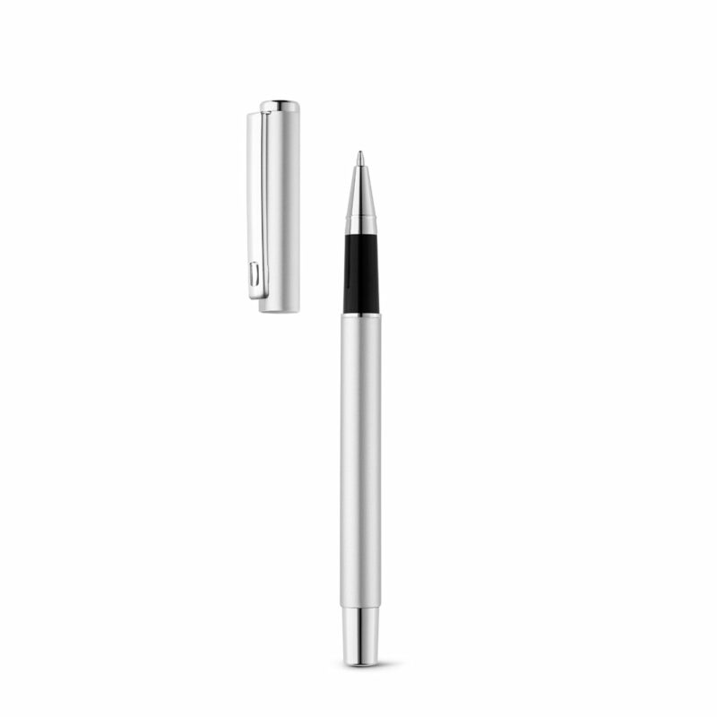 Penna roller in alluminio con clip - immagine 2