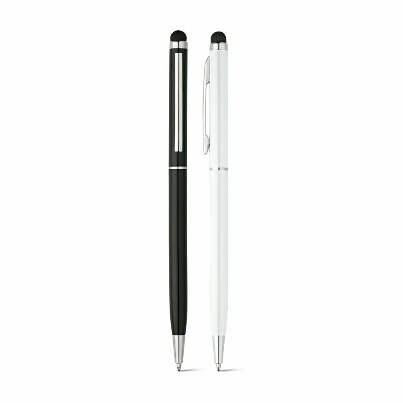 Penna a sfera in alluminio con punta touch