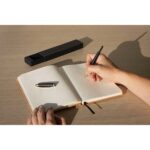 Penna roller in metallo con dettagli in oro - immagine 6