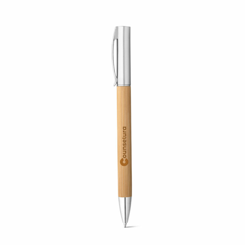 Penna a sfera in bambù e ABS - immagine 2