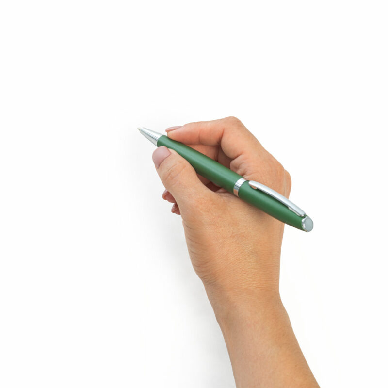 Set penna roller e penna a sfera con corpo in alluminio riciclato - immagine 4