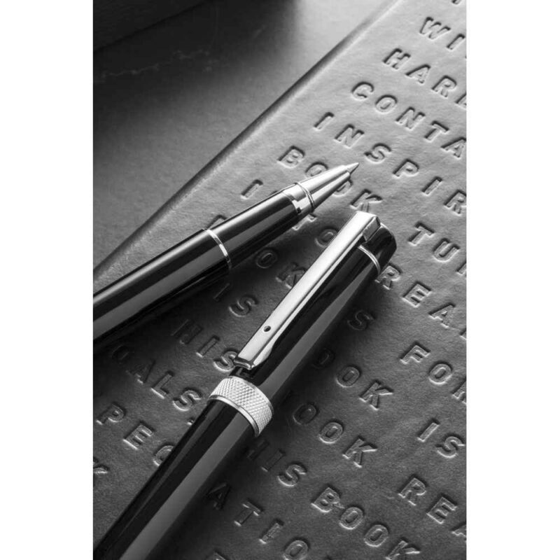 Set di penna roller e penna a sfera in metallo - immagine 5