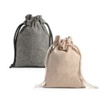 Sacchetto regalo in cotone riciclato e rPET