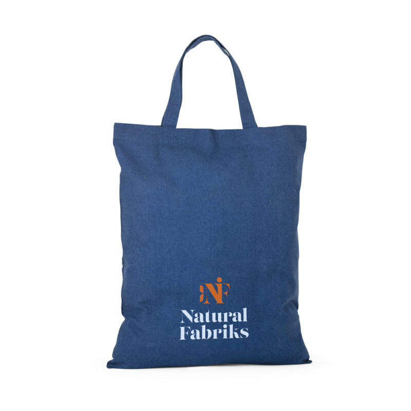Borsa pieghevole in cotone e rPET - immagine 2