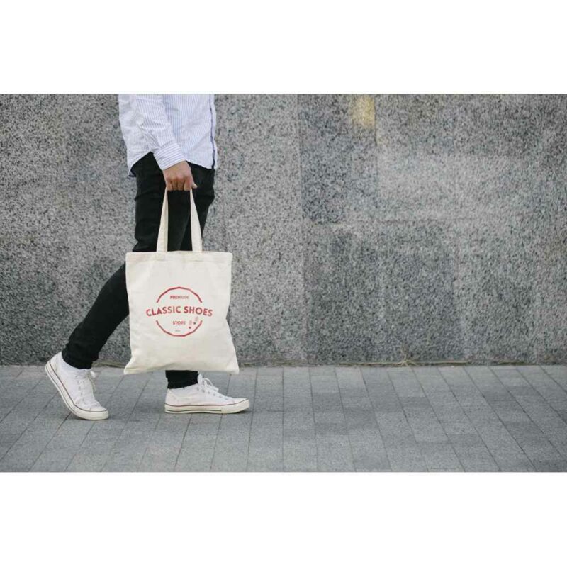 Shopper in cotone e poliestere - immagine 3