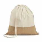 Zaino a sacca in cotone 100% - immagine 2