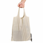 Borsa pieghevole in cotone 100% - immagine 3