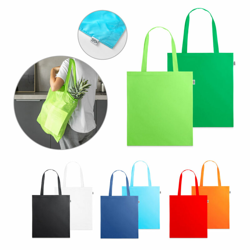 Shopper in 190T poliestere riciclato