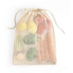 Borsa 100% cotone con maglia - immagine 3