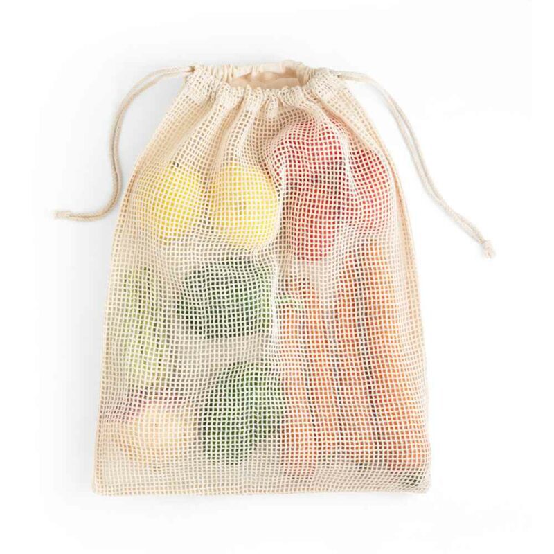 Borsa 100% cotone con maglia - immagine 3