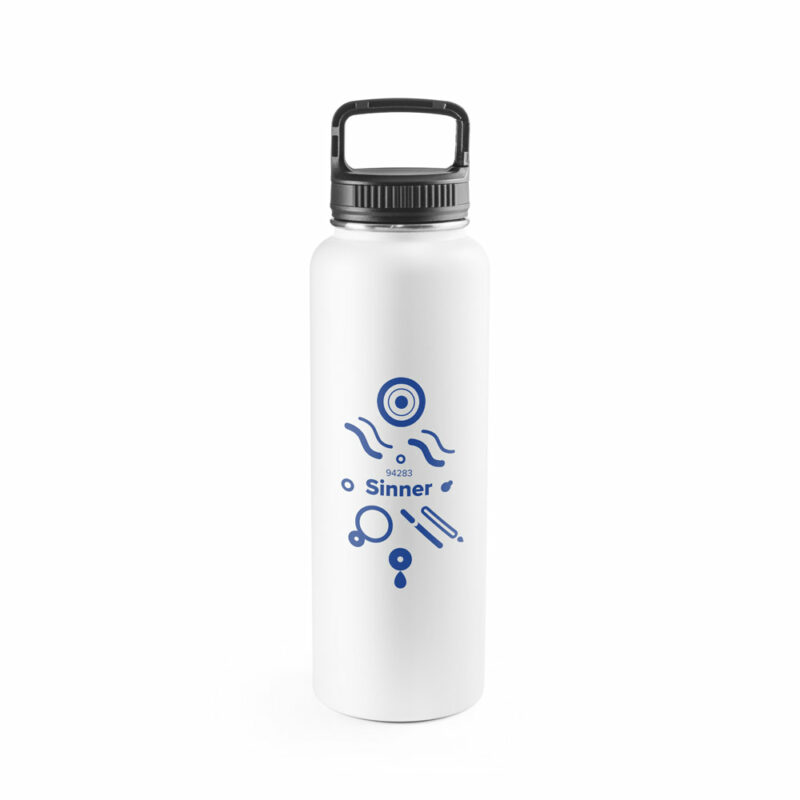 Borraccia in acciaio inox riciclato - 1200 mL - immagine 2