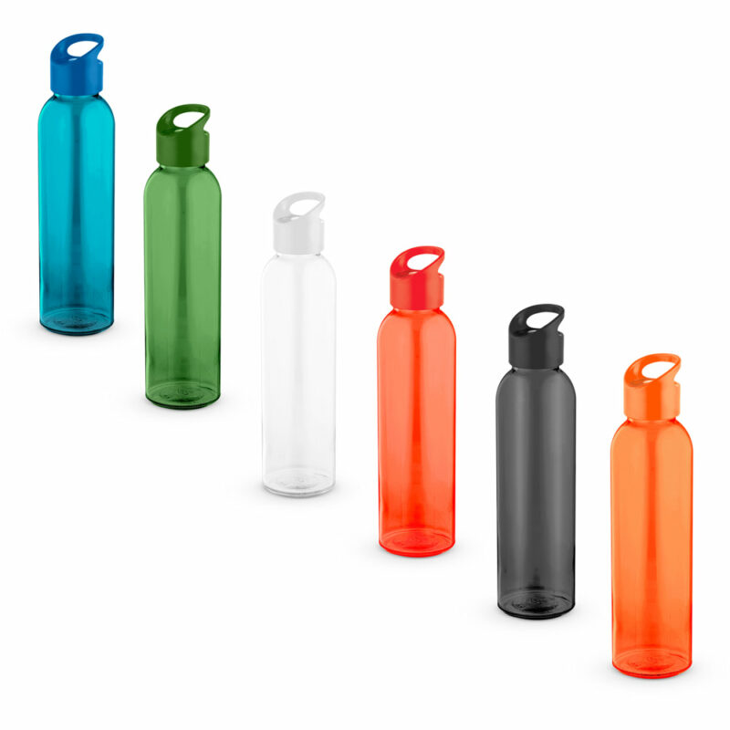 Borraccia in vetro con tappo in PP 500 mL