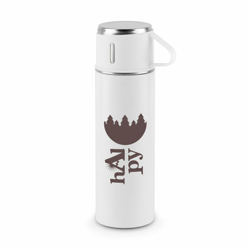 Borraccia in acciaio inox con doppia parete 490 mL - immagine 2