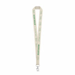 Lanyard 100% cotone con moschettone - immagine 2