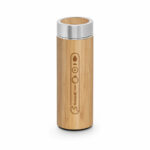 Borraccia termica in bambù e acciaio inox 430 mL - immagine 4
