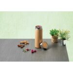Borraccia termica in bambù e acciaio inox 430 mL - immagine 9