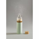 Borraccia in vetro borosilicato e bambù 600 mL - immagine 4