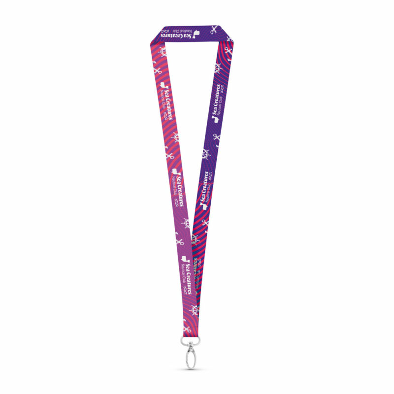 Lanyard per sublimazione con moschettone - immagine 2