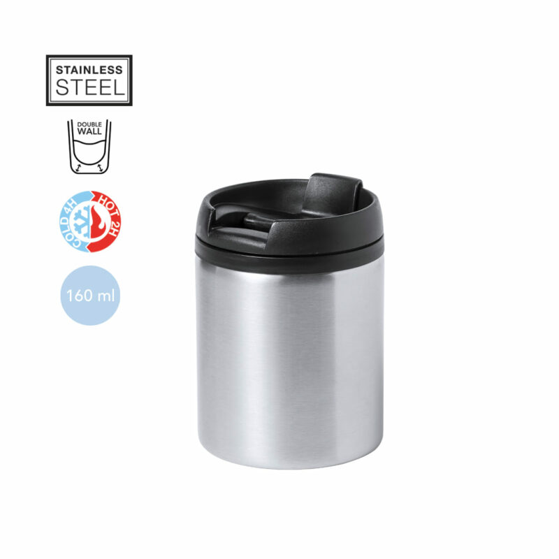 Bicchiere termico in acciaio inox - immagine 2
