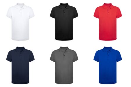 Polo tecnica colorata