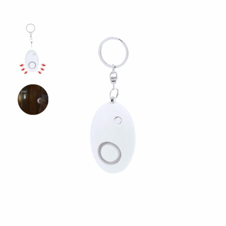 Portachiavi allarme con torcia LED