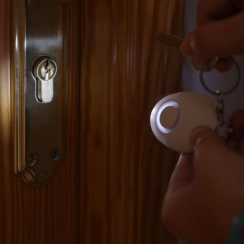 Portachiavi allarme con torcia LED - immagine 7