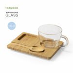 Set tazza, base e cucchiaio