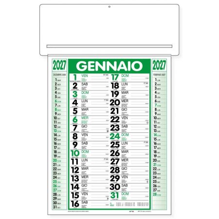 Calendario Passafoglio