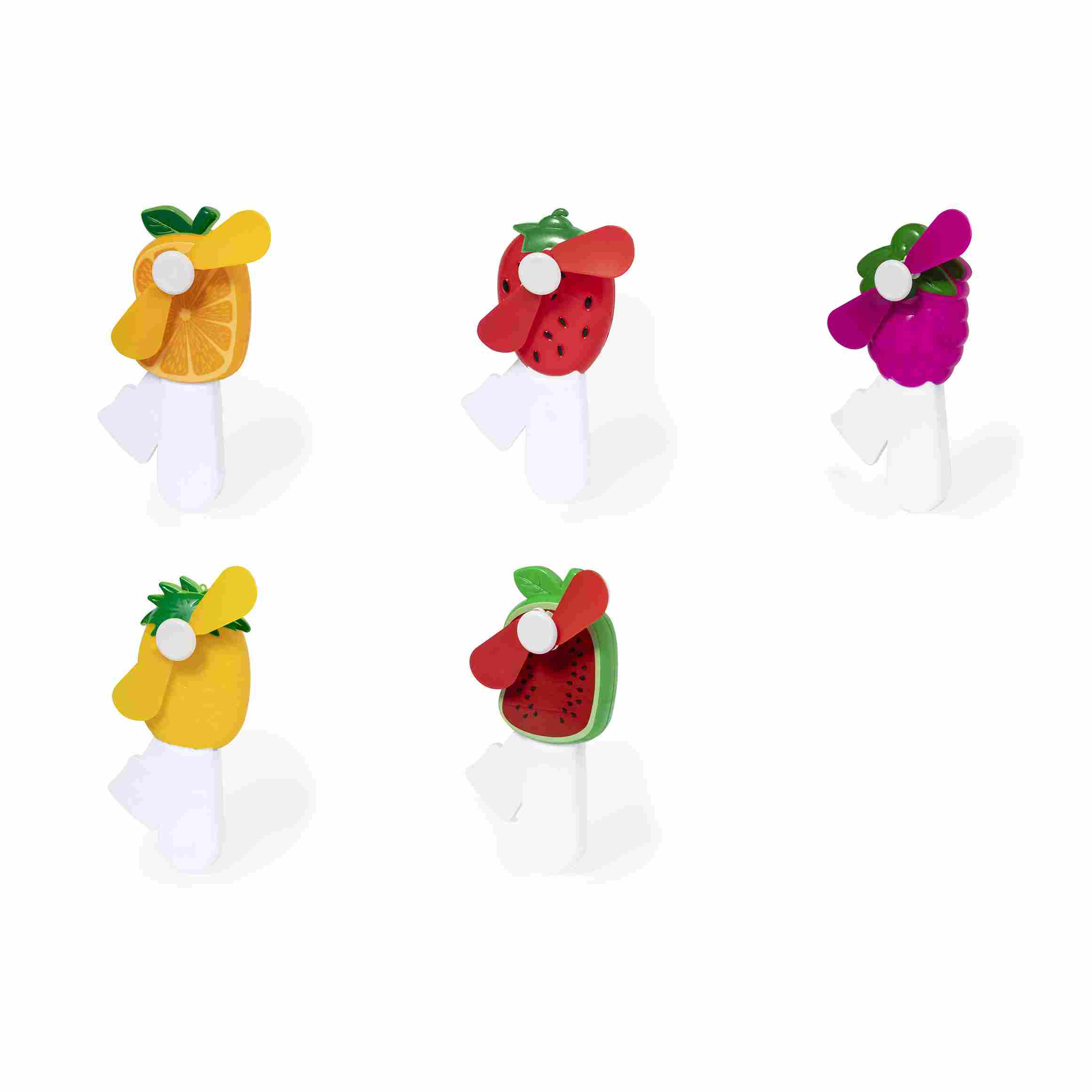 Ventilatore con forme di frutta