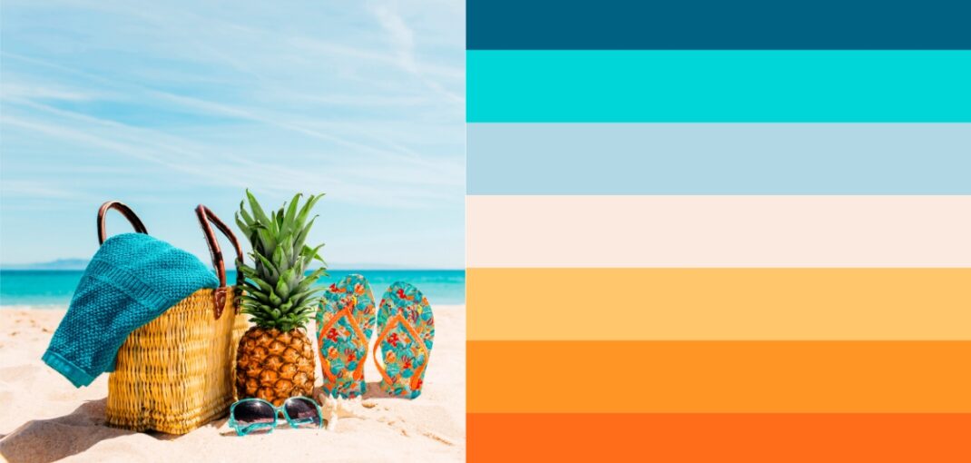 Colori estivi, gadget personalizzati e branding identity