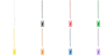 Lanyard in silicone