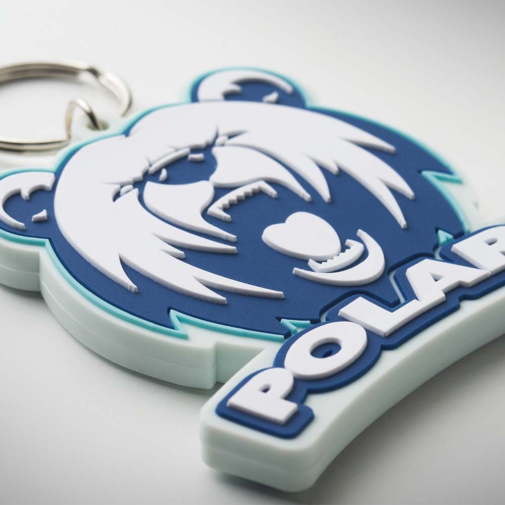 Portachiavi NFC in PVC morbido personalizzato bifacciale - immagine 8