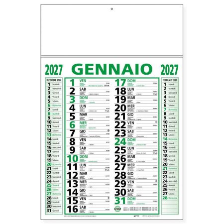 Calendario trimestrale