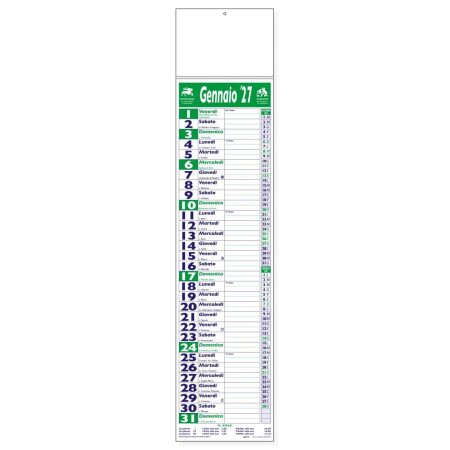 Calendario da parete