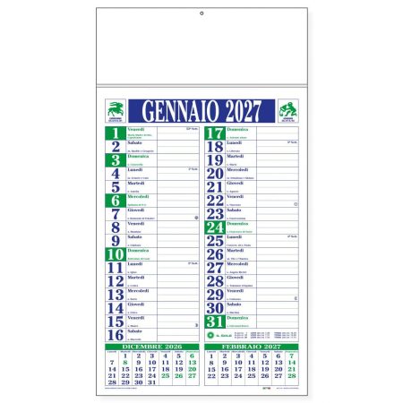 Calendario trimestrale