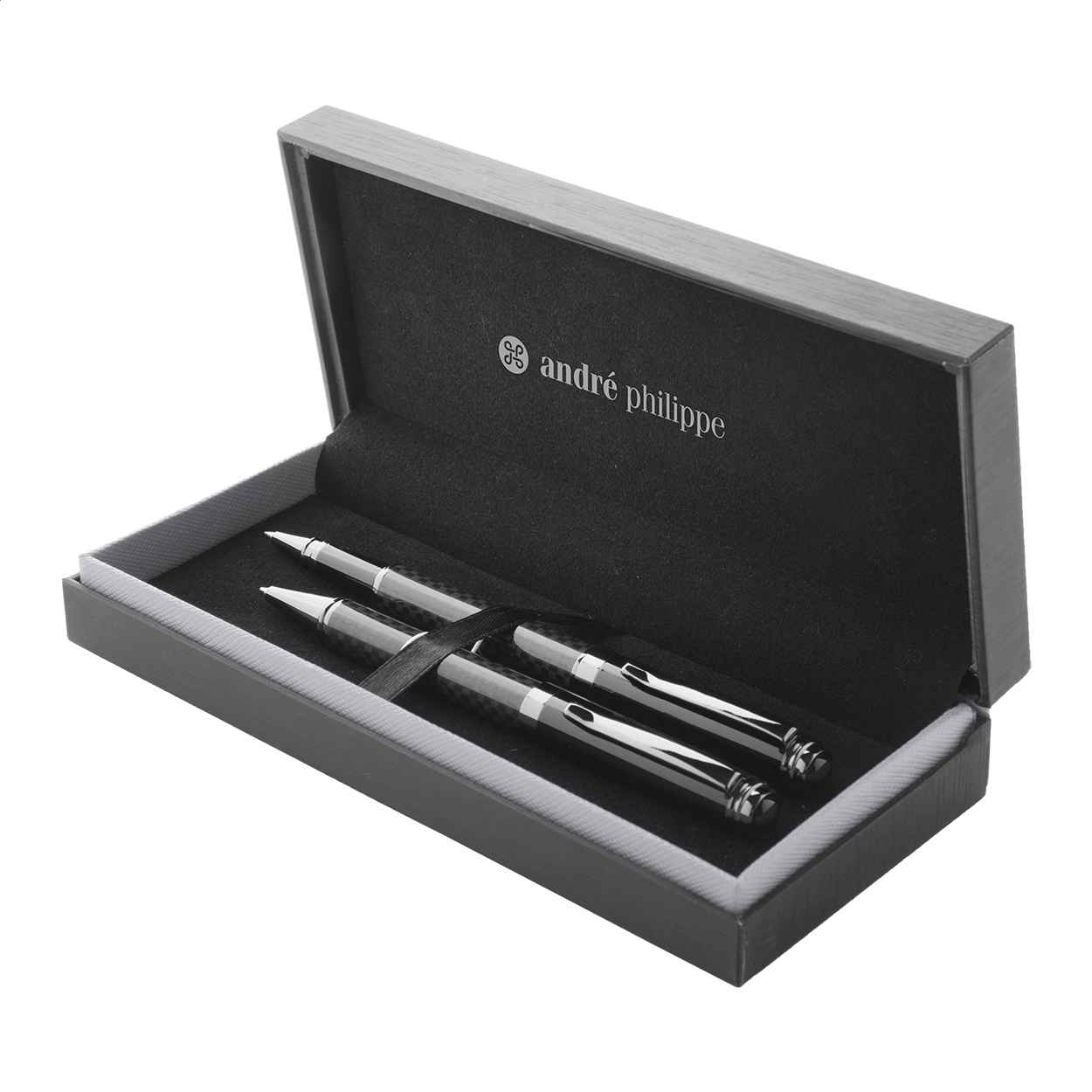Set penne a sfera e roller in metallo