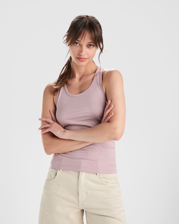 Canotta donna slim fit