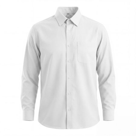 Camicia uomo a maniche lunghe con tasca