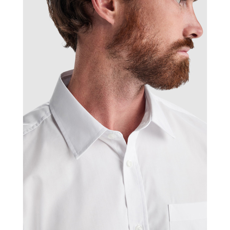 Camicia uomo a maniche lunghe con tasca - immagine 7