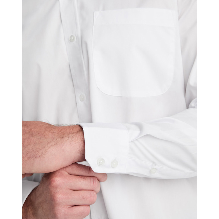 Camicia uomo a maniche lunghe con tasca - immagine 8