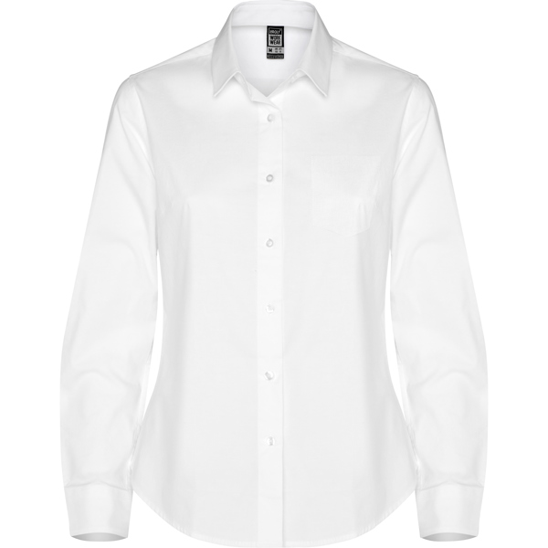 Camicia elastica donna a maniche lunghe