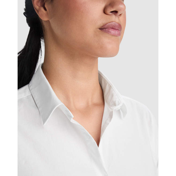 Camicia elastica donna a maniche lunghe - immagine 7