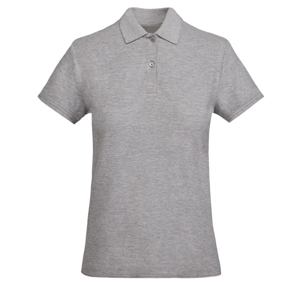 Polo aderente in cotone organico